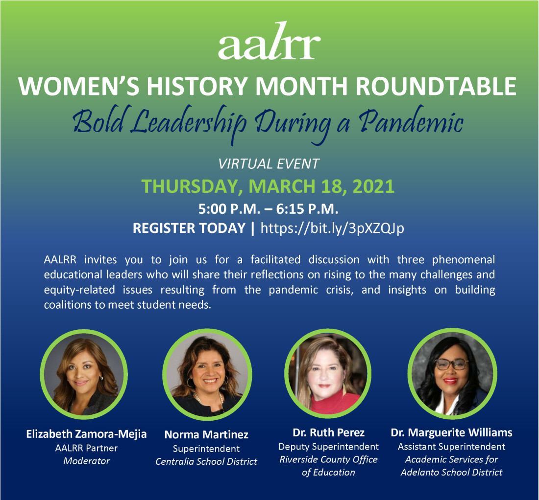 Women's History Month Roundtable 