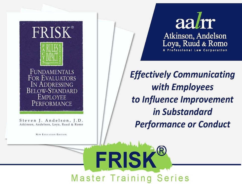 Image of FRISK® Master Training Series